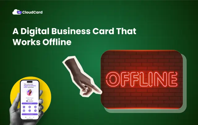 A Digital Business Card That Works Offline
