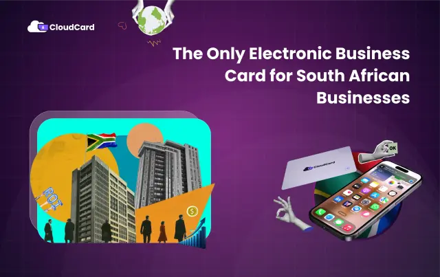 The Only Electronic Business Card for South African Businesses